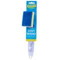 Spiffy Dish Wand Cleaning Sponge Scrubber Cleaner W/Fillable Soap Handle Dispenser