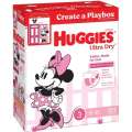 Huggies Girls' Ultra Dry Nappies Size 3 Crawler (6-11Kg) 184 Nappies
