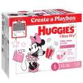 Huggies Girls' Ultra Dry Nappies Size 5 Walker (13-18Kg) 132 Nappies