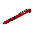 3pc Simon Multi Tool Pen 7 In 1 Functions w/ Torch/Screwdriver Set Red ...