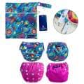 Reuseable Swim Nappy 2 Pack - Bush Blooms