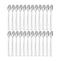 Long Handled Stainless Steel Coffee Spoon Cold Drink Ice Cream Tea Spoon - 24Pcs