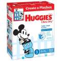 Huggies Boys' Ultra Dry Nappies Size 3 Crawler (6-11Kg) 184 Nappies