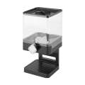 3.7L Grain Dispenser Tank Cereal Machine Food Cans Storage Box Dried Fruit Snack Can Container Home