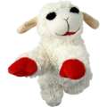 Plush Dog Toy, Lambchop, 10", White/Tan, Small