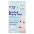 Baby U - Scented Nappy Bags Pack Of 200'S