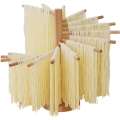 Wooden Collapsible Pasta Drying Rack Spaghetti Noodle Stand
