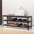 Levede Shoe Rack Bench Storage Cabinet Organisers Industrial Steel ...