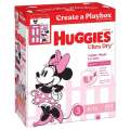 Huggies Girls' Ultra Dry Nappies Size 3 Crawler (6-11Kg) 184 Nappies