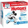 Huggies Boys' Ultra Dry Nappies Size 4 Toddler (10-15Kg) 148 Nappies