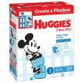 Huggies Boys' Ultra Dry Nappies Size 3 Crawler (6-11Kg) 184 Nappies