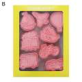 1 Set Cookie Cutter Car Pattern Clear Texture Pp Sweet Pastry Biscuit Mold For Party