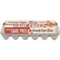 Simply Eggs 12 Extra Large Cage Free Eggs 700G