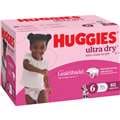 Huggies Ultra Dry Nappies Girls Size 6 (16Kg+) 60 Pack