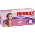 Huggies Ultra Dry Nappy Pants Girls Size 3 (6-12Kg) 36 Pack
