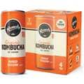 Remedy Organic Kombucha Mango Passion Cans 250Ml X 4 Pack