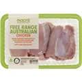 Macro Chicken Thigh Fillets Free Range 450G - 550G