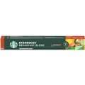 Starbucks By Nespresso Breakfast Blend Coffee Pods 10 Pack