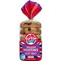 Tip Top English Muffins Fruit Bakery 6 Pack