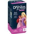 Huggies Drynites Night Time Pants For Girls 2-4 Years (13-20Kg) 10 Pack