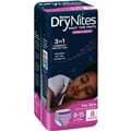 Huggies Drynites Night Time Pants For Girls 8-15 Years (27-57Kg) 8 Pack