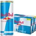 Red Bull Energy Drink Sugar Free Cans 250Ml X 8 Pack