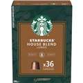 Starbucks By Nespresso House Blend Coffee Pods 36 Pack