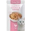 Pretty Wild Chicken Salmon Shredded Wet Cat Food 80G