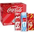 Coca-Cola Classic Soft Drink Mini Cans 250Ml X 6 Pack