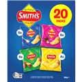 Smith'S Crinkle Cut Potato Chips Lunchbox Multipack Mix 20 Pack