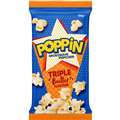 Poppin Microwave Popcorn Triple Butter Flavour Explosion 100G