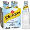 Schweppes Natural Mineral Water Glass Bottle Multipack 300Ml X 4 Pack