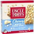Uncle Tobys Muesli Bars Chewy White Choc Chip 6 Pack