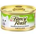 Fancy Feast Adult Classic Salmon Feast Gravy Grilled Wet Cat Food 85G