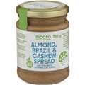 Macro Natural Brazil, Almond & Cashew Spread 250G