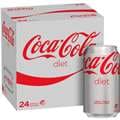 Coca-Cola Diet Soft Drink Cans 375Ml X 24 Pack