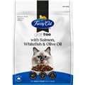 Fussy Cat Grain Free Adult Dry Cat Food Salmon Whitefish & Olive Oil 500G