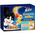 Felix Sensations Jellies Fish Selection Wet Cat Food 85G X 12 Pack