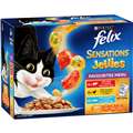 Felix Sensations Jellies Favourites Menu Wet Cat Food 85G X 12 Pack