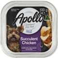 Apollo Wet Dog Food Succulent Chicken 100G