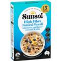 Sunsol Natural Muesli Blueberry Goji Berry Coconut & Chia 500G