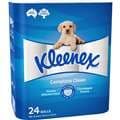 Kleenex Complete Clean White Toilet Paper 24 Pack
