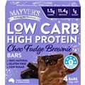 Mayver'S Low Carb High Protein Bars Choc Fudge Brownie 4 Pack