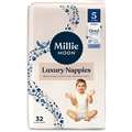 Millie Moon Luxury Nappies Size 5 Walker 13-18Kg 32 Pack