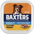 Baxter'S Adult Wet Dog Food Loaf Tray Chicken 100G