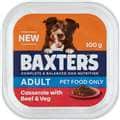 Baxter'S Adult Wet Dog Food Casserole Tray Beef & Vegetables 100G