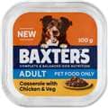Baxter'S Adult Wet Dog Food Tray Chicken & Vegetables 100G