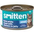 Smitten Adult Cat Food Tuna White Meat With Chicken In Jelly 85G