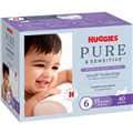 Huggies Pure & Sensitive Nappy Pants Size 6 (15+Kg) 40 Pack