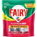 Fairy Platinum Plus Dishwasher Tablets Lemon Scent 88 Pack